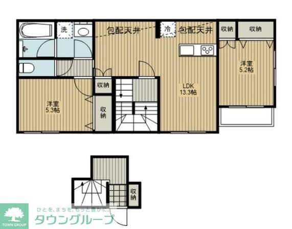 Y.A.FLAT Bの物件間取画像